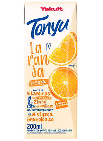 Tonyu Laranja — embalagem individual