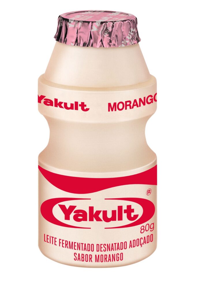 Yakult Morango — embalagem individual