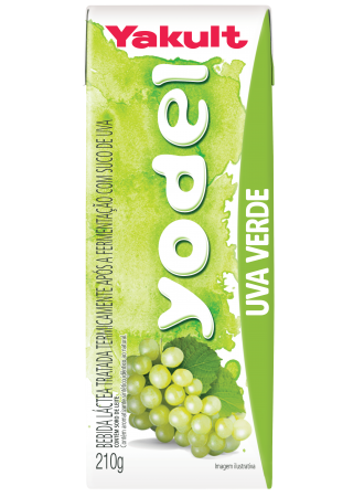 Yodel Uva Verde — embalagem individual